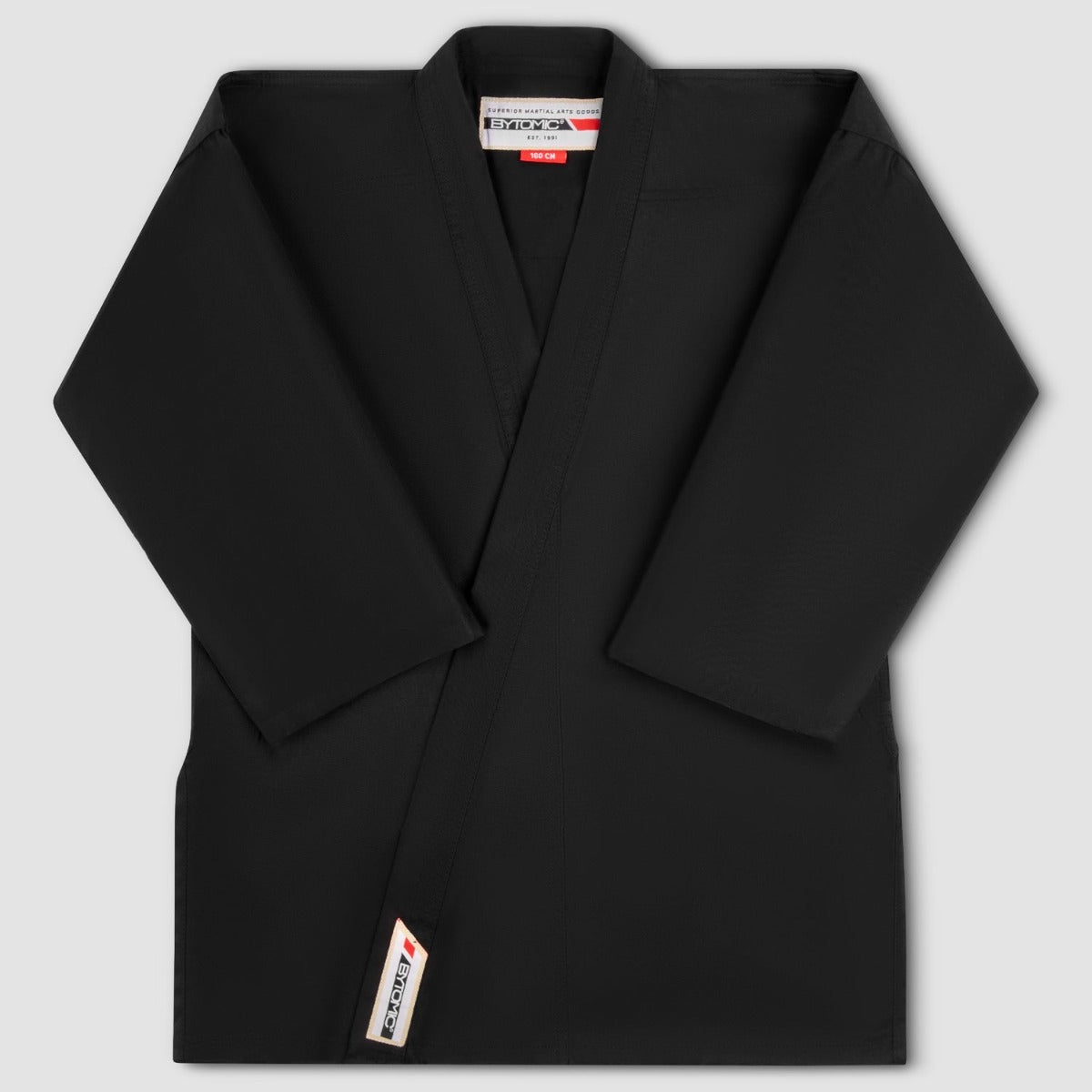 Bytomic Red Label 7oz Baumwollkarate Uniform Schwarz