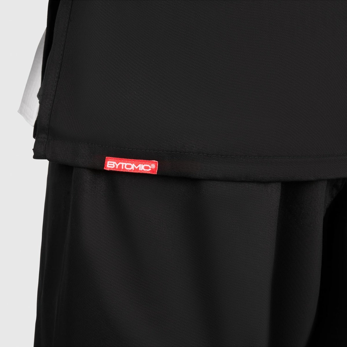Bytomic Red Label 7oz Baumwollkarate Uniform Schwarz