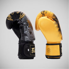 Black/Gold Fairtex BGV26 Harmony Six Boxing Gloves