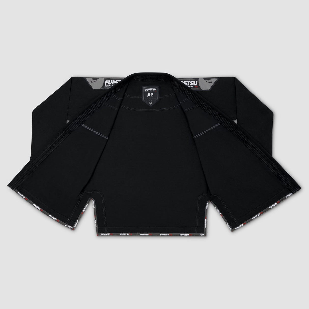 fumetsu 방패 mk2 어린이 bjj gi black