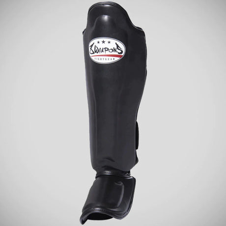 8 Weapons Classic Shin Guards Black