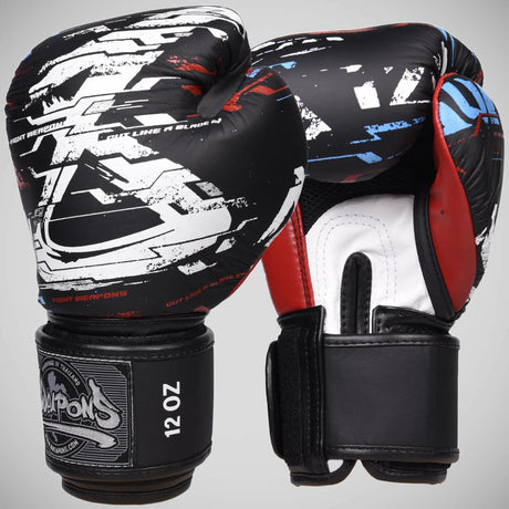 8 Weapons Cut Like a Blade 2.0 Boxing Gloves Black