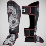 8 Weapons Sak yant Naga Shin Guards Schwarz