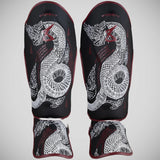 8 Weapons Sak yant Naga Shin Guards Schwarz