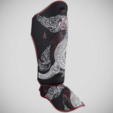 8 Weapons Sak yant Naga Shin Guards Schwarz