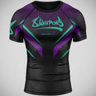 8 Weapons Shift Cyber Short Sleeve Rash Guard Black