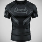 8 Weapons Shift Short Sleeve Rash Guard Black