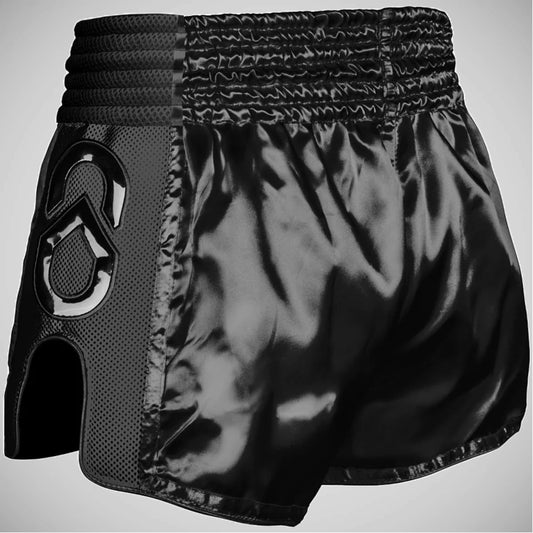 Black 8 Weapons Super Mesh Muay Thai Shorts