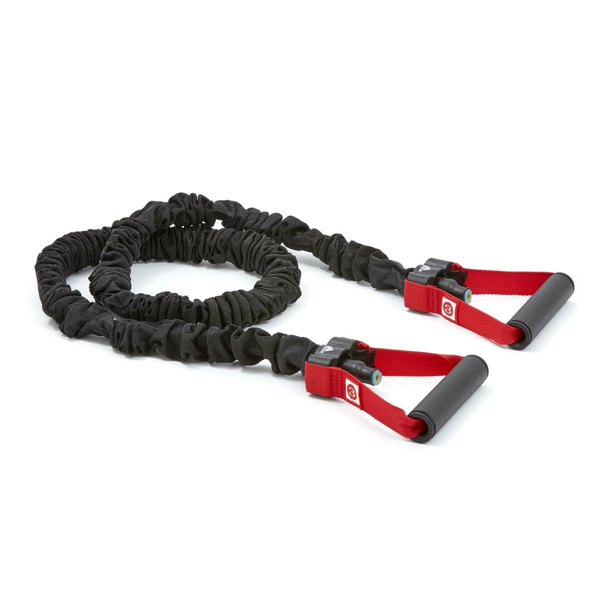 Адідас живлення смуги опору чорний