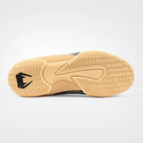 Black/Beige Venum Elite Boxing Shoes   