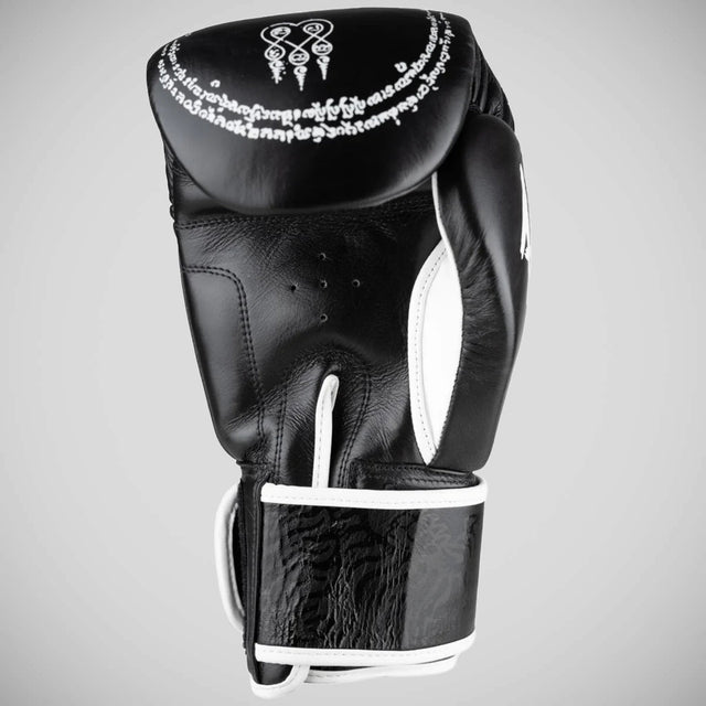 8 Weapons Sak Yant Big Tiger Boxing Gloves Black/Black