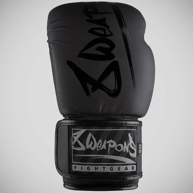 8 Weapons Unlimited 2.0 Boxing Gloves Black/Black
