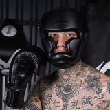 8武器無制限のヘッドガードブラック/ブラック