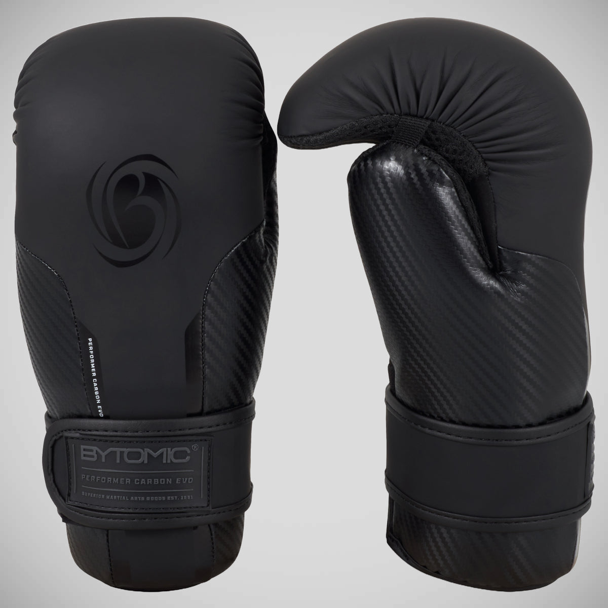 Black/Black Bytomic Performer Carbon Evo Pointfighter Gloves   