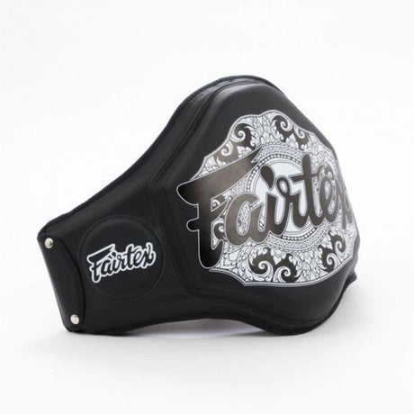 Fairtex BPV3 Microfiber Belly Pad Black/Black