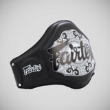 Fairtex BPV3 Microfibra Belly Pad nero/nero