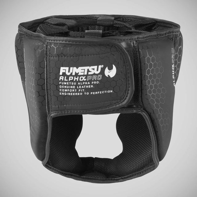Fumetsu Alpha Pro Head Guard Black/Black