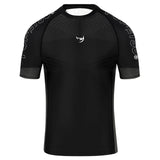 Fumetsu Competitor MK2 Short Sleeve Rash Guard Black/Black