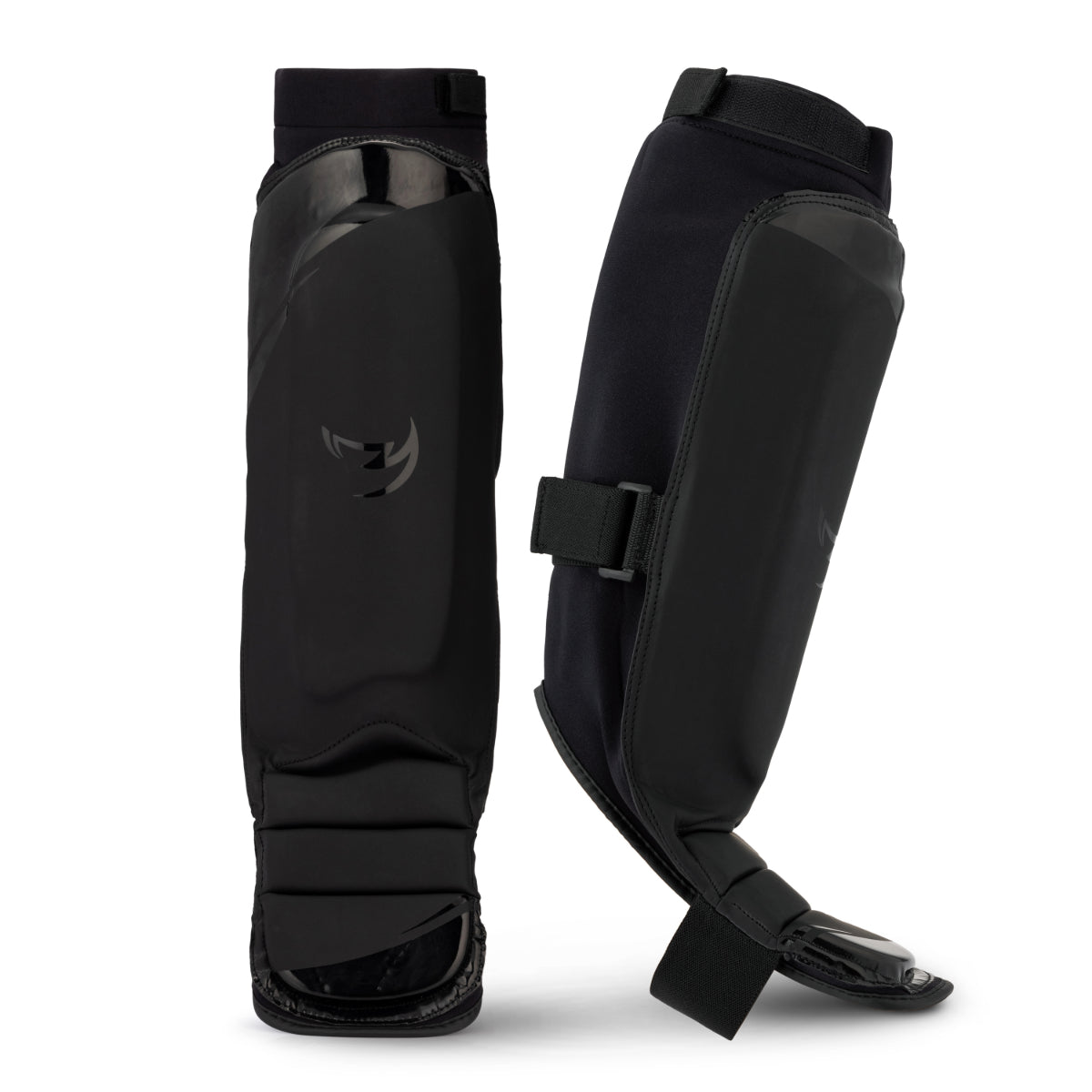 Fumetsu Ghost S3 MMA Shin Guards Black/Black