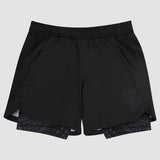 Fumetsu Mjolnir Dual Layer Training Shorts Svart/svart