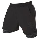 Fumetsu Mjolnir Dual Layer Training Shorts Svart/svart