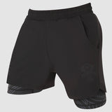 Fumetsu Mjolnir Dual Layer Training Shorts Svart/svart
