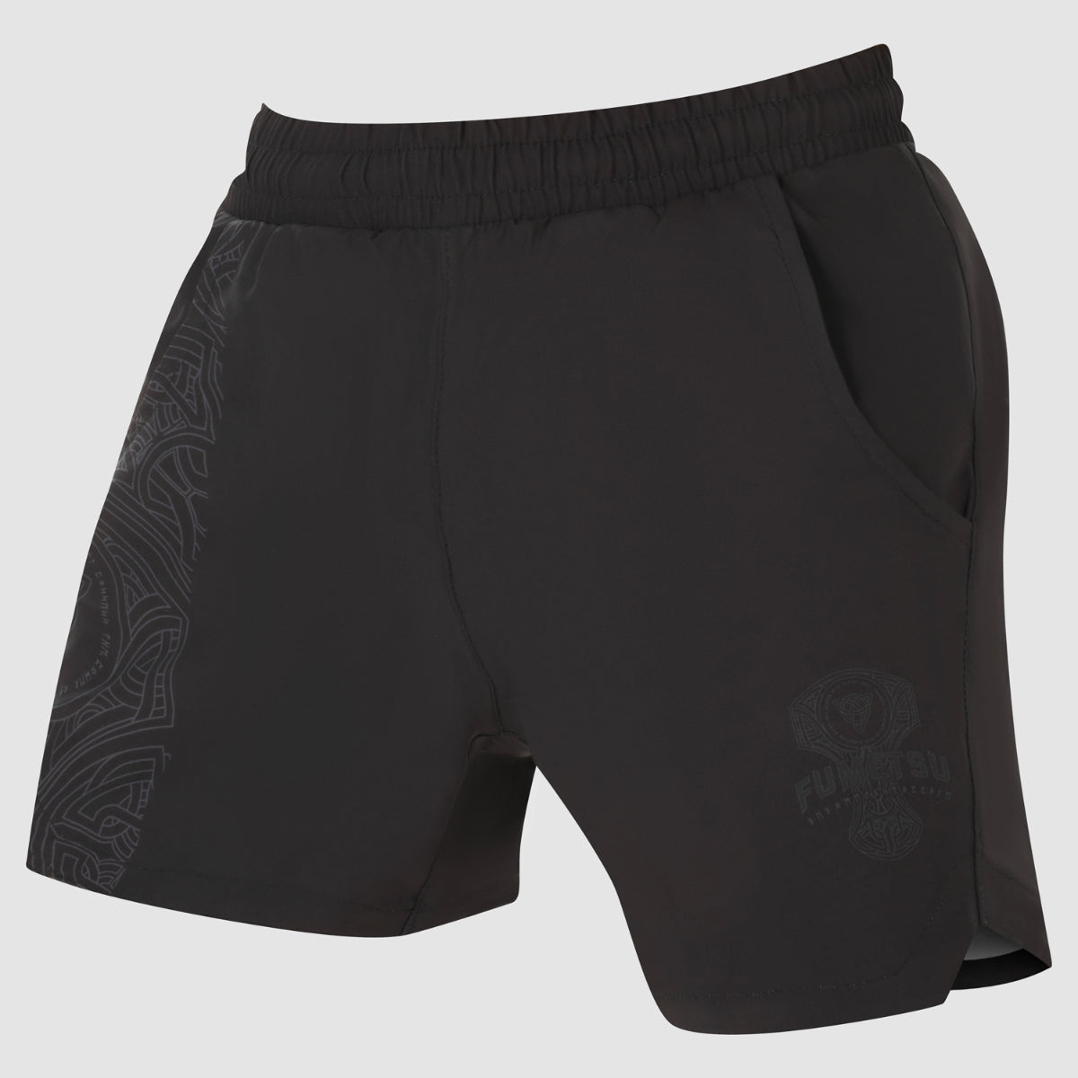 Fumetsu Mjolnir V-Lite Training Shorts Black/Black