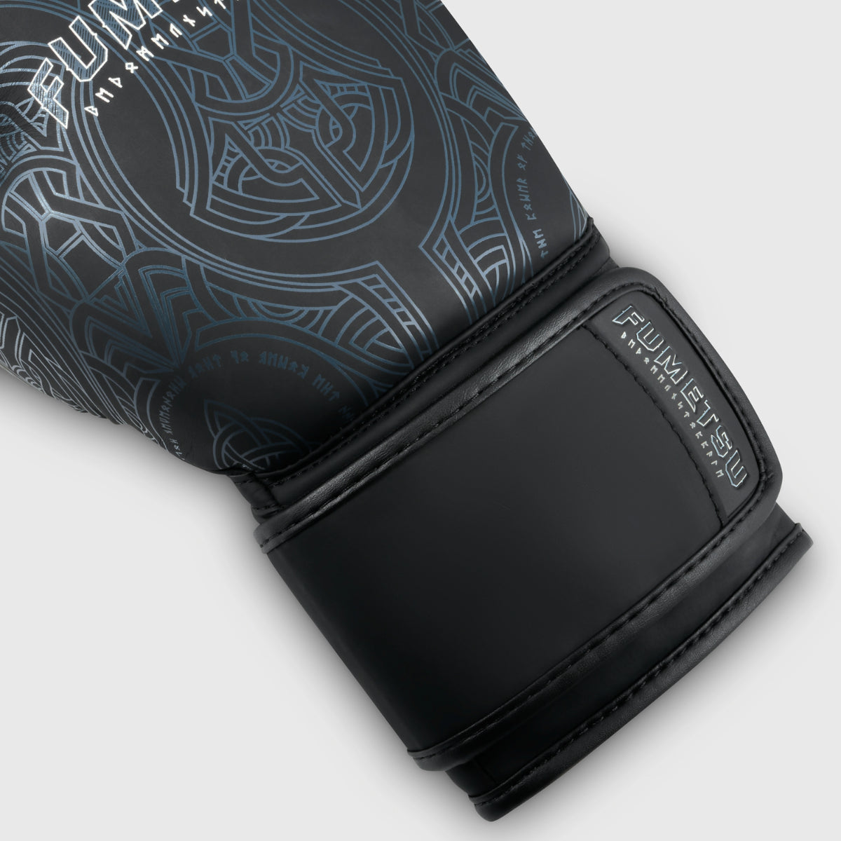 Mănuși de box fumetsu mjolnir negru/albastru