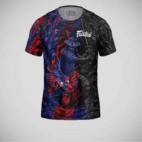 Black/Blue/Red Fairtex TST205 Samurai T-Shirt