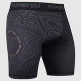 Black/Bronze Fumetsu Mjolnir Vale Tudo shorts   