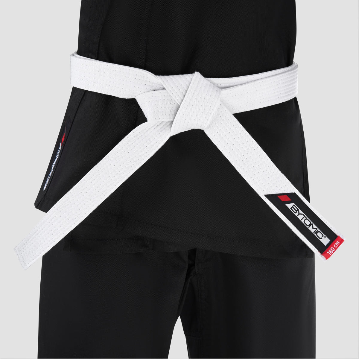 Bytomic Red Label 7oz Leicht Karate Uniform Schwarz
