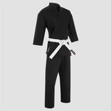 Bytomic Red Label 7oz Leicht Karate Uniform Schwarz