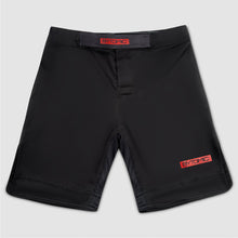 Black Bytomic Red Label Fight Shorts