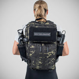 Construit pentru sportivi mici rucsac de rucsac negru camo