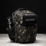 Black Camo Built For Athletes Small Gym Backpack   