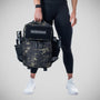 Black Camo Built For Athletes Small Gym Backpack