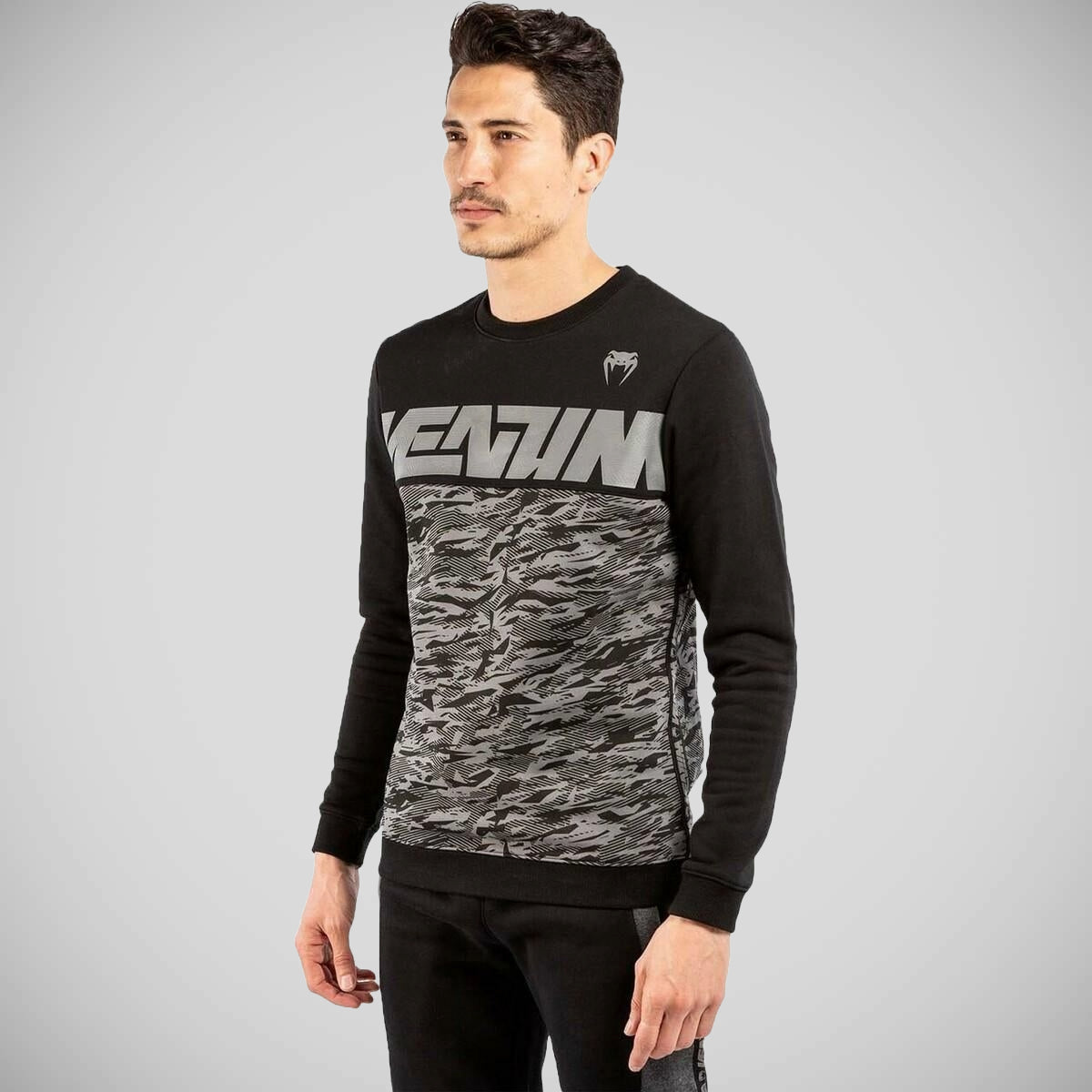 Venum Schließen Sie Sweatshirt Black/Camo an