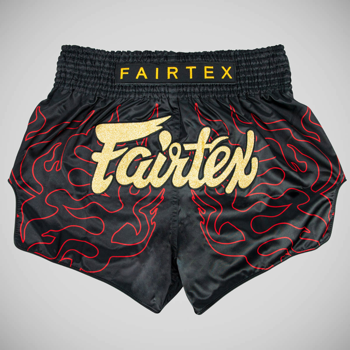 Fairtex BS1920 Lava Muay Thai Shorts Schwarz