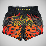 Fairtex BS1921 Volcano Muay Thai Shorts Black