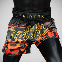 Black Fairtex BS1921 Volcano Muay Thai Shorts