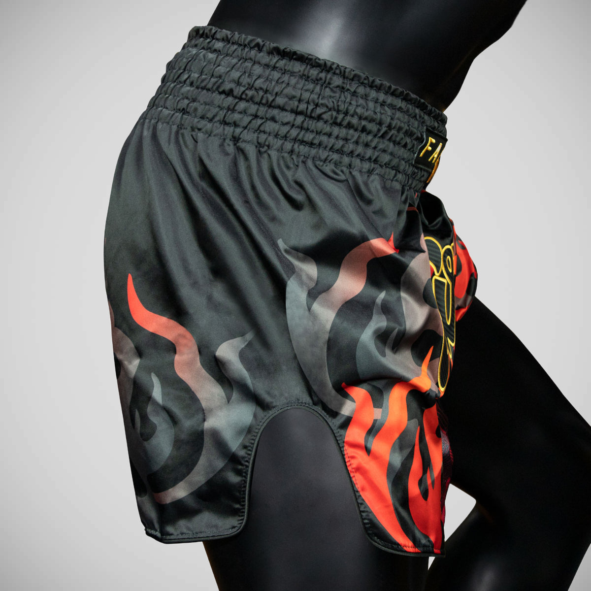 Fairtex BS1921 Volcano Muay Thai Shorts Black