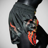 Fairtex BS1921 Volcano Muay Thai Shorts Black