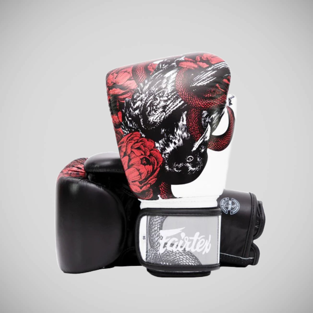 Fairtex Beauty of Survival Boxing Gloves Black from Made4Fighters