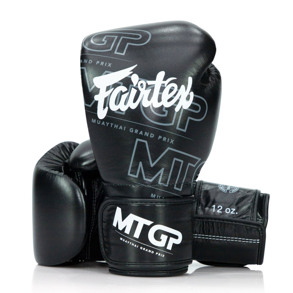 Black Fairtex X MTGP Velcro Boxing Gloves   