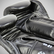 Black Fairtex X MTGP Velcro Boxing Gloves