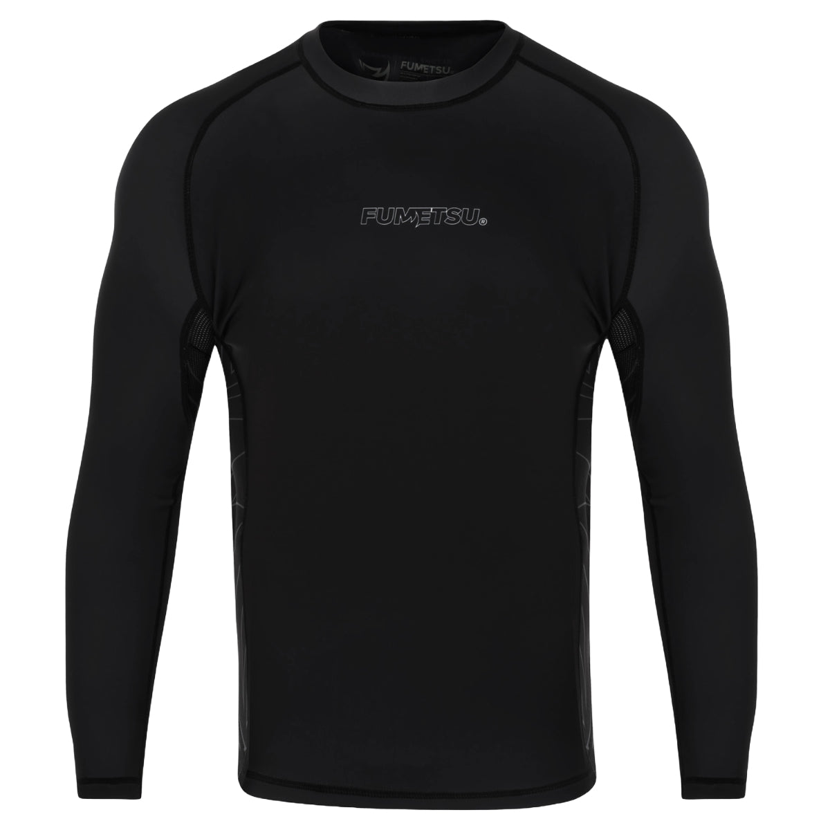 Fumetsu Icon Womens Long Sleeve Rash Guard Black