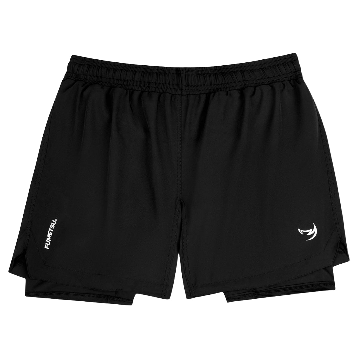 Black Fumetsu Origins Dual Layer Shorts   