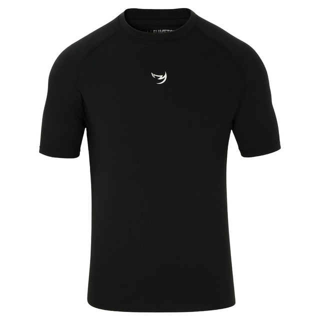 Fumetsu Origins Short Sleeve Rash Guard Black