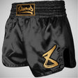 Black/Gold 8 Weapons Strike Muay Thai Shorts   