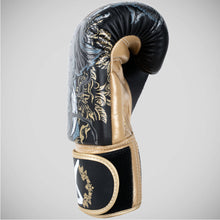 Black/Gold 8 Weapons Three Elephants 2.0 Boxing Gloves